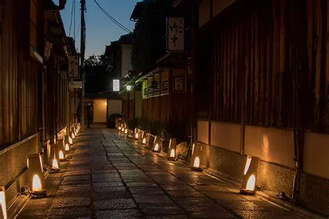 kioto de noche