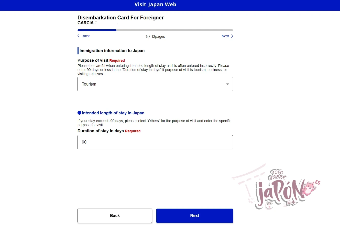 tutorial visit japan web