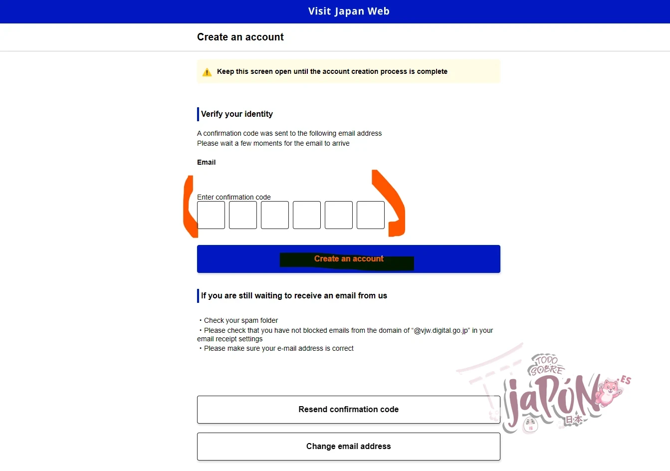 tutorial visit japan web