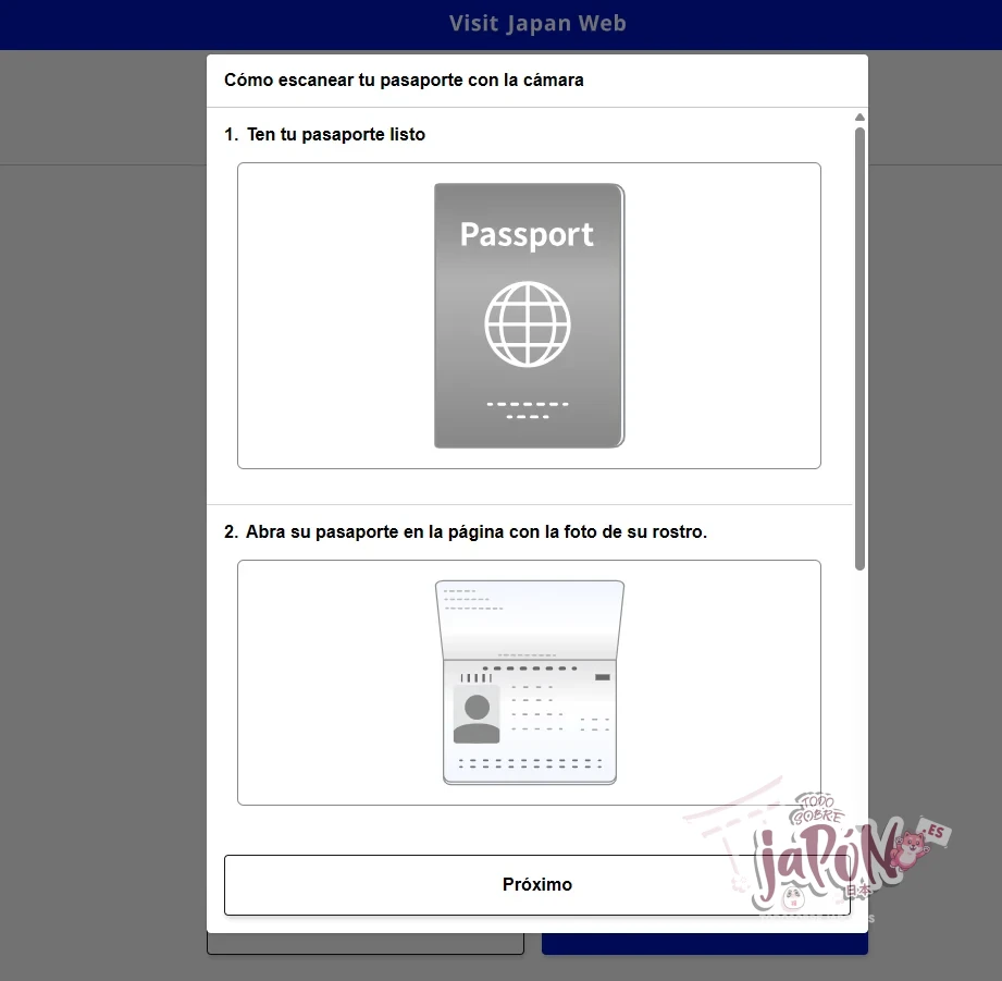 tutorial visit japan web