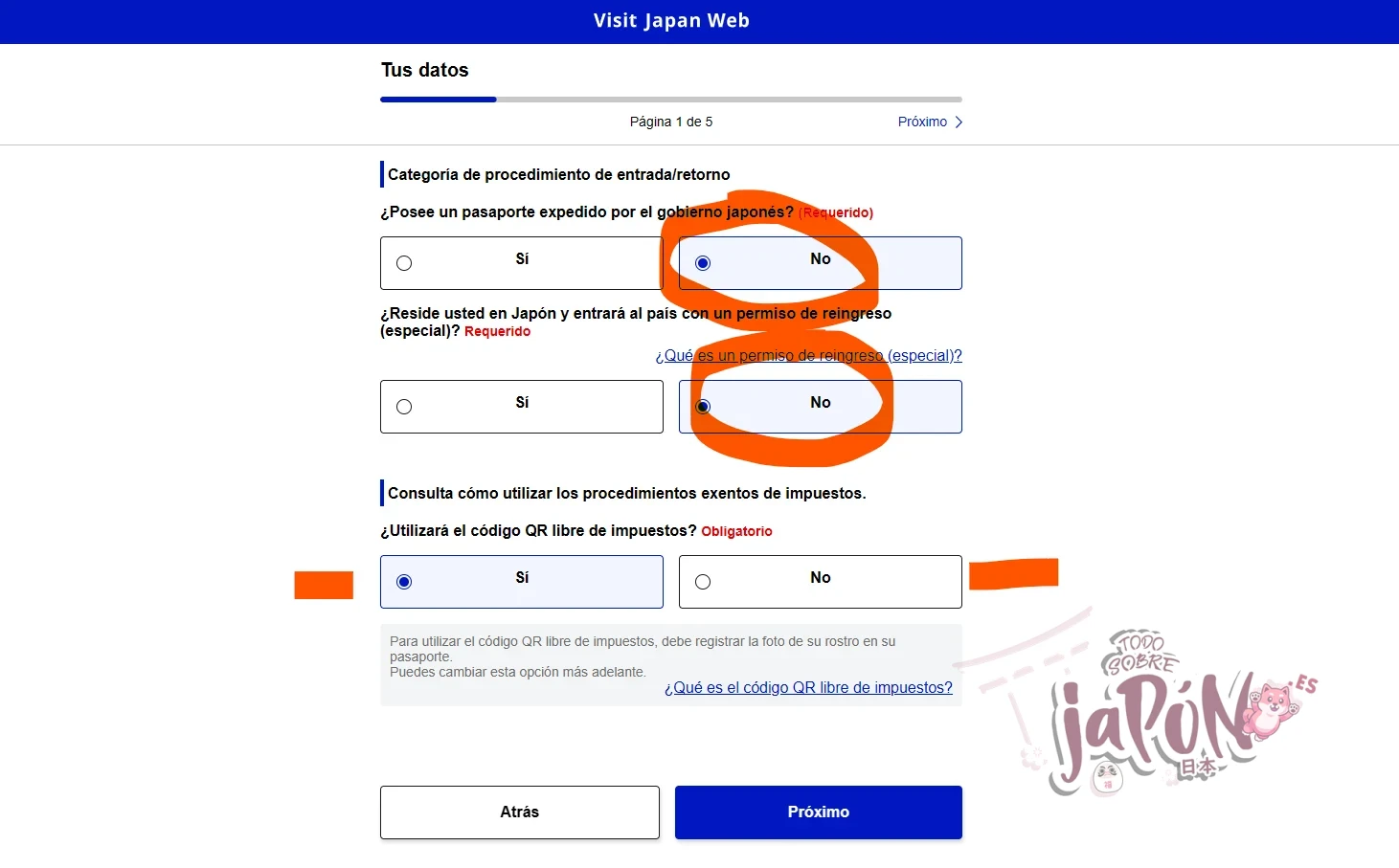 tutorial visit japan web