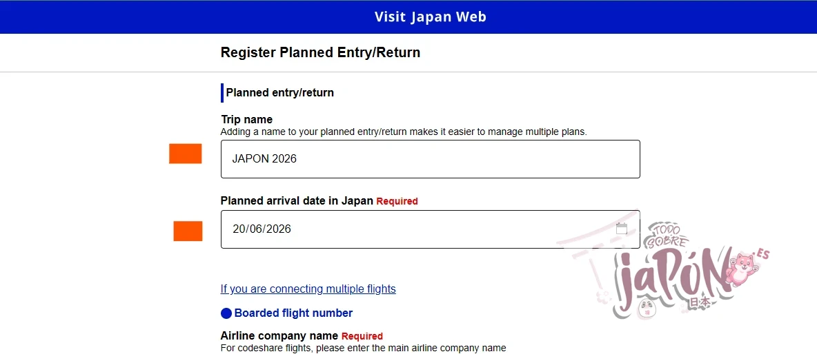 tutorial visit japan web